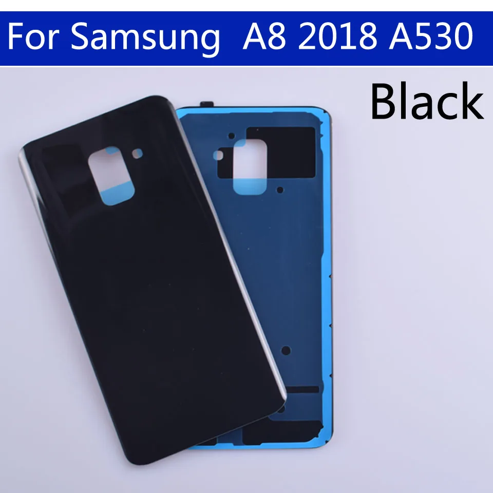 10pcs\lot For Samsung Galaxy A8(A5) 2018 A530 A530F SM-A530DS SM-A530F Housing Back Battery Cover Case Rear Door Chassis Shell