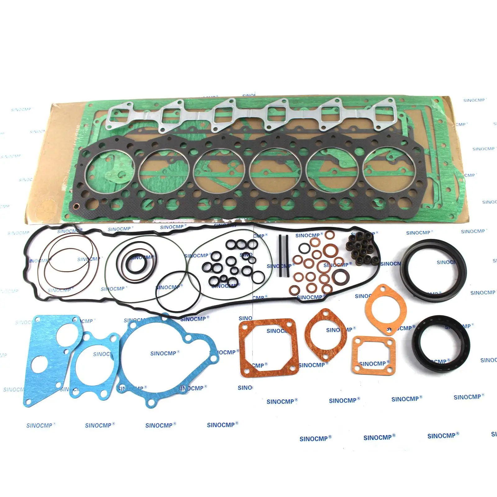 

SINOCMP Overhaul Full Set Gasket Kit Fits CAT 3046 S6S Engine D3C D4C D5C D5G 933 933C Dozer