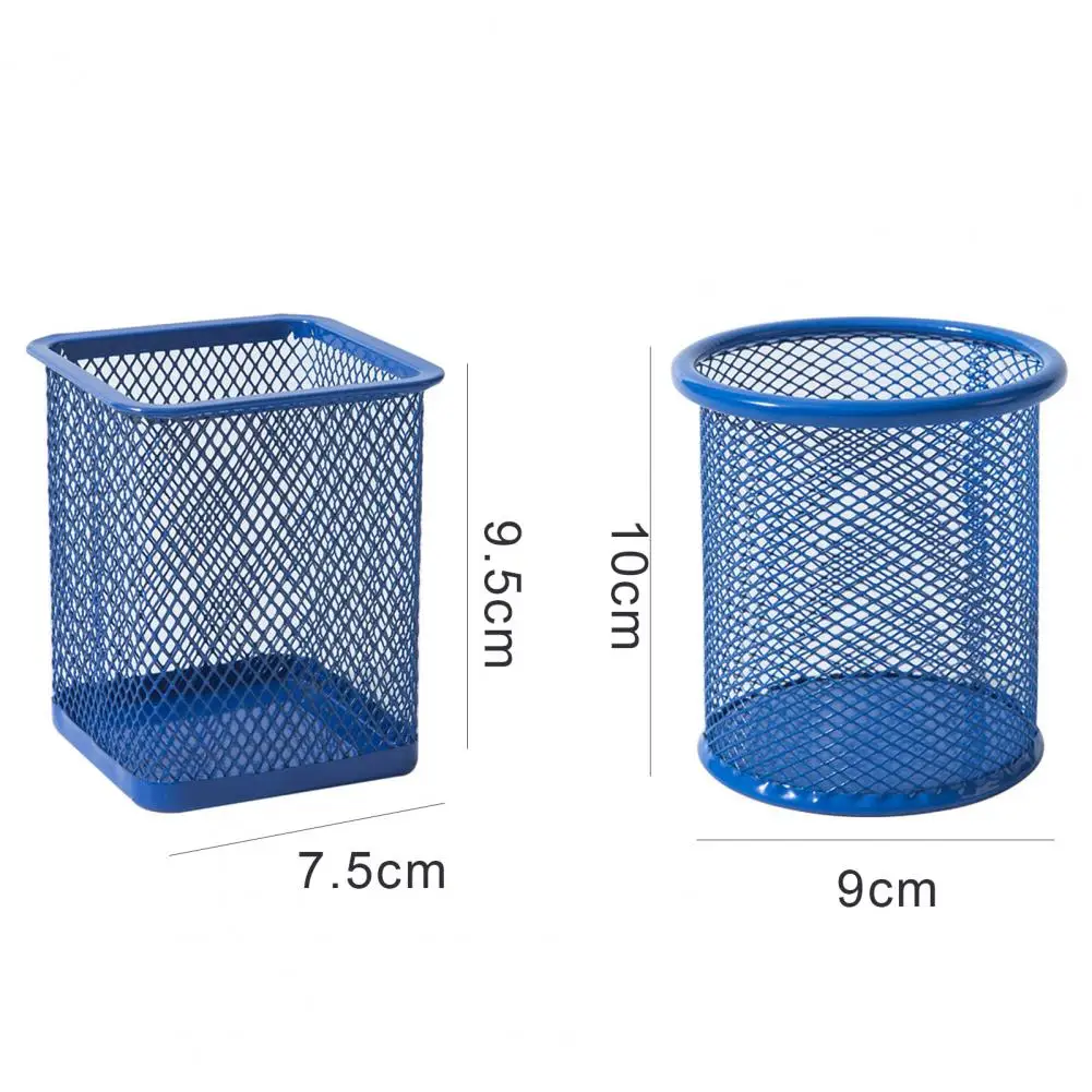 ปากกาขนาดใหญ่ Pencil กล่องสวมใส่ Wrought Iron เดสก์ท็อปปากกาตาข่ายกล่อง