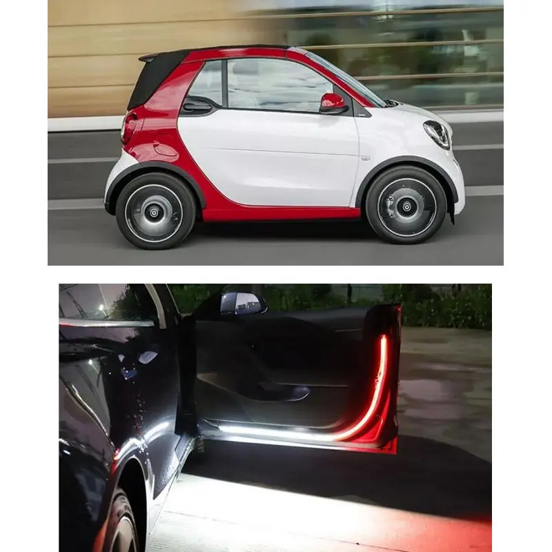 

Led Car Openning Door Warning Light For smart fortwo ROADSTER CABRIO CITY-COUPE CROSSBLADE FORFOUR