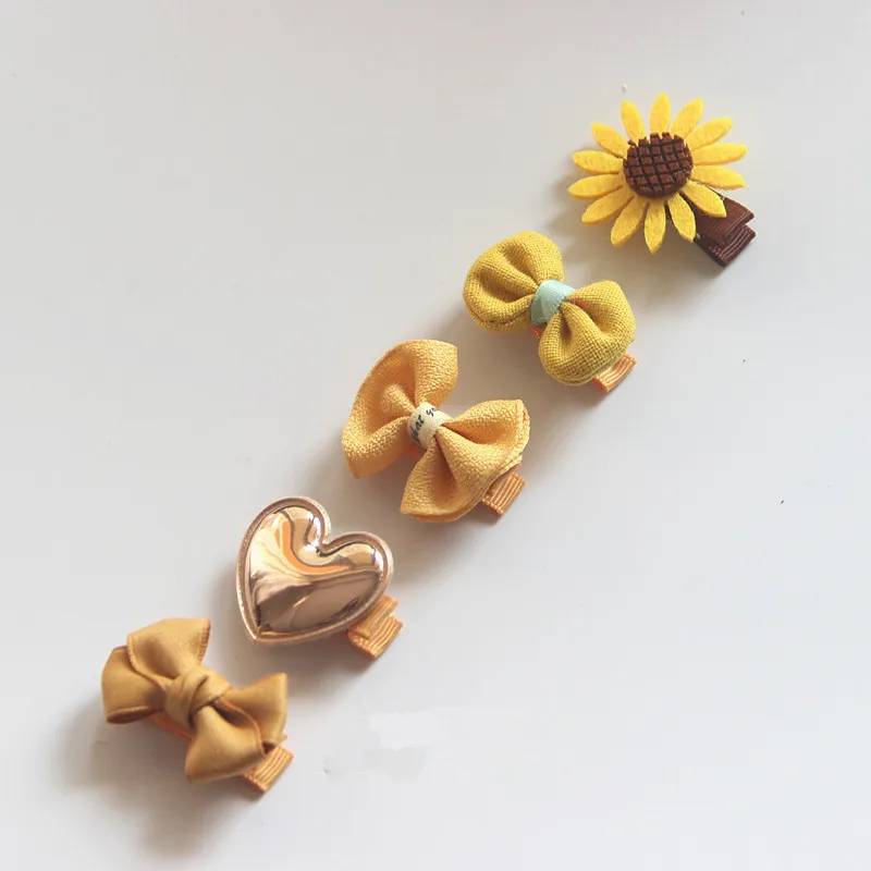 Baby girl hairpin children bangs hairpin jewelry Animal Fully Lined Hair Clips Accessories Barrettes for Baby Girl Toddlers