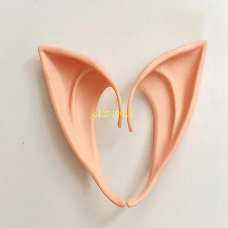 Halloween Props Mysterious Ears fairy Cosplay Accessories Latex Halloween Party Masks Cos Mask