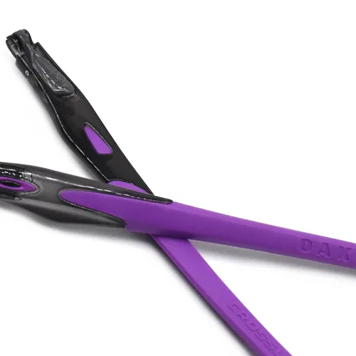 Imagen 1 del producto HKUCO-patas de marco de repuesto de goma, logotipo Multicolor, transparente, negro, para gafas Crosslink Sweep/Switch