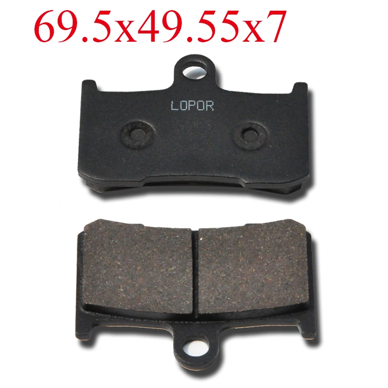 Motorcycle Front Brake Pads for Honda CB250F 96-01 NSR250R 88-99 RS250R 91-93 RVF400R 90-96 VFR400R 89-91 NTV600 88-89 NT650