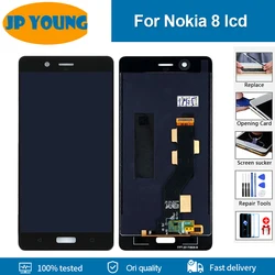 Pantalla LCD Original para Nokia N8 8 TA-1004 TA-1012 TA-1052, montaje de digitalizador con pantalla táctil, repuesto para Nokia 8 LCD