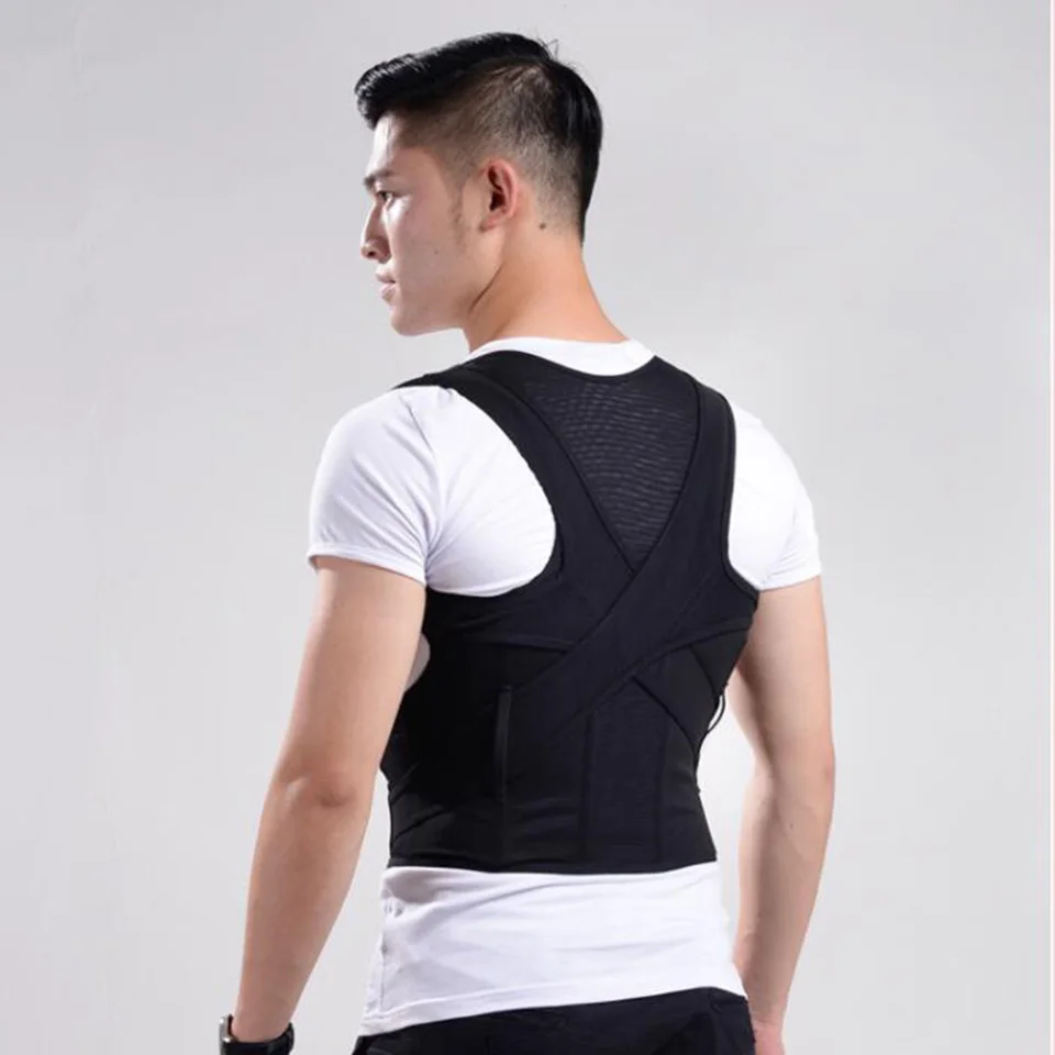 Back Posture Corrector Invisible Clavicle Support Brace Back Shoulder Neck Pain Relief Periarthritis Children Adult Kyphosis