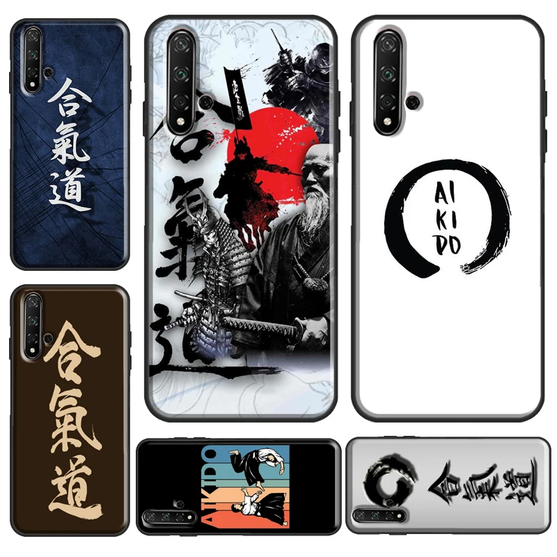 Aikido Japanese Martial For Huawei Nova 5T Y9 Y7 Y6 2019 Case For Honor 8X 9X 10i 9 10 20 50 Lite Pro Cover