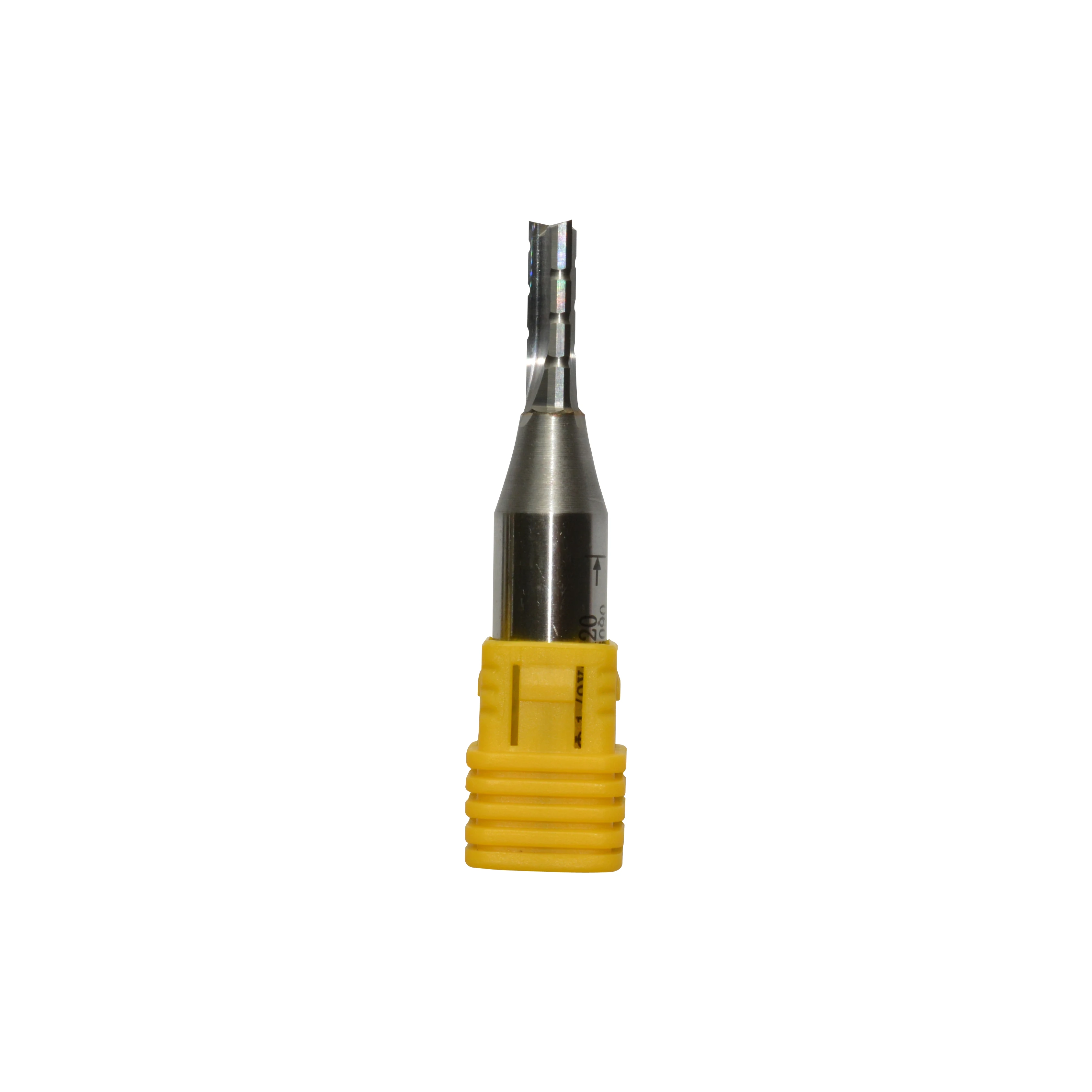 1/2 ''CNC, thun TCT Thẳng Cấp Dao Phay Gỗ Dán Gỗ Chắc Chắn Ban Particleboard MDF Ba Cạnh Thô Dao Phay