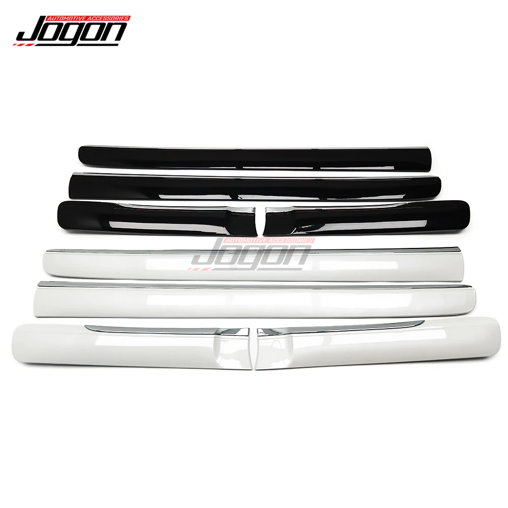 Exterior Side Door Body Molding Cover Trim Strips For Lexus GX460 2010 2011 2012 2013-2020 Chrome Silver & Black Car Accessories