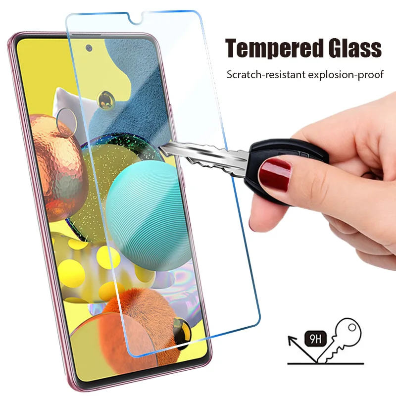 9H Glass for Galaxy A50 A70 A40 A30S A20 A10 Screen Protectors for Samsung A51 A71 5G A41 A31 A21S A11 Tempered Protective Glass