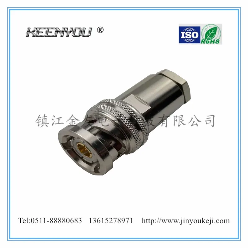 All copper TRB pl75-32 three coaxial RF connector 1553B bus connector pl75fl-47