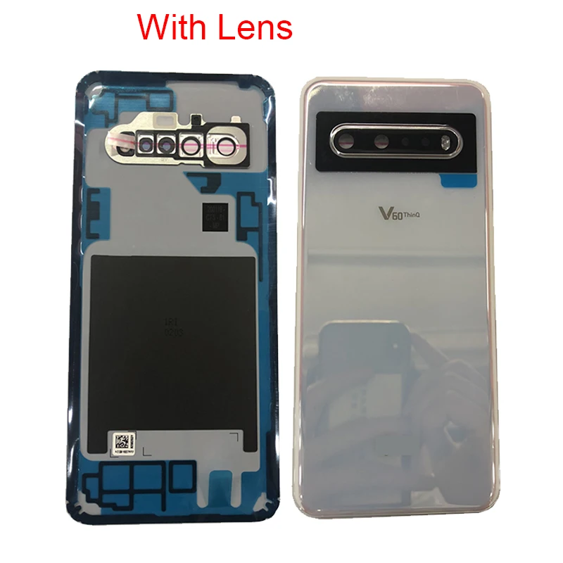 NEW For LG V60 ThinQ Battery Cover Back Glass Housing Back Case Backshell For LG V60 Thinq Back Battery Cover