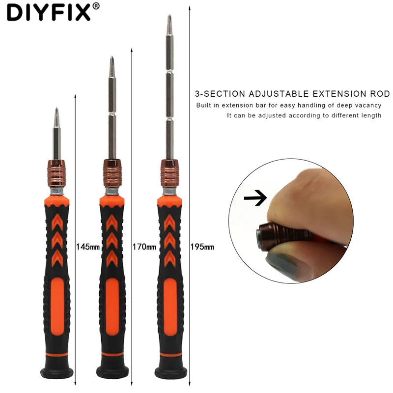 ครัวเรือนบิตไขควงชุดสำหรับโทรศัพท์มือถือแท็บเล็ตคอมพิวเตอร์ Disassembly RepairTool
