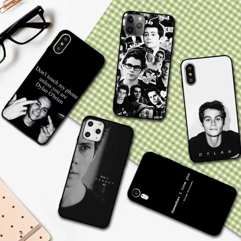 YNDFCNB Krajews Dylan O'Brien Teen Wolf cool Phone Case for iphone 13 11 12 pro XS MAX 8 7 6 6S Plus X 5S SE 2020 XR cover