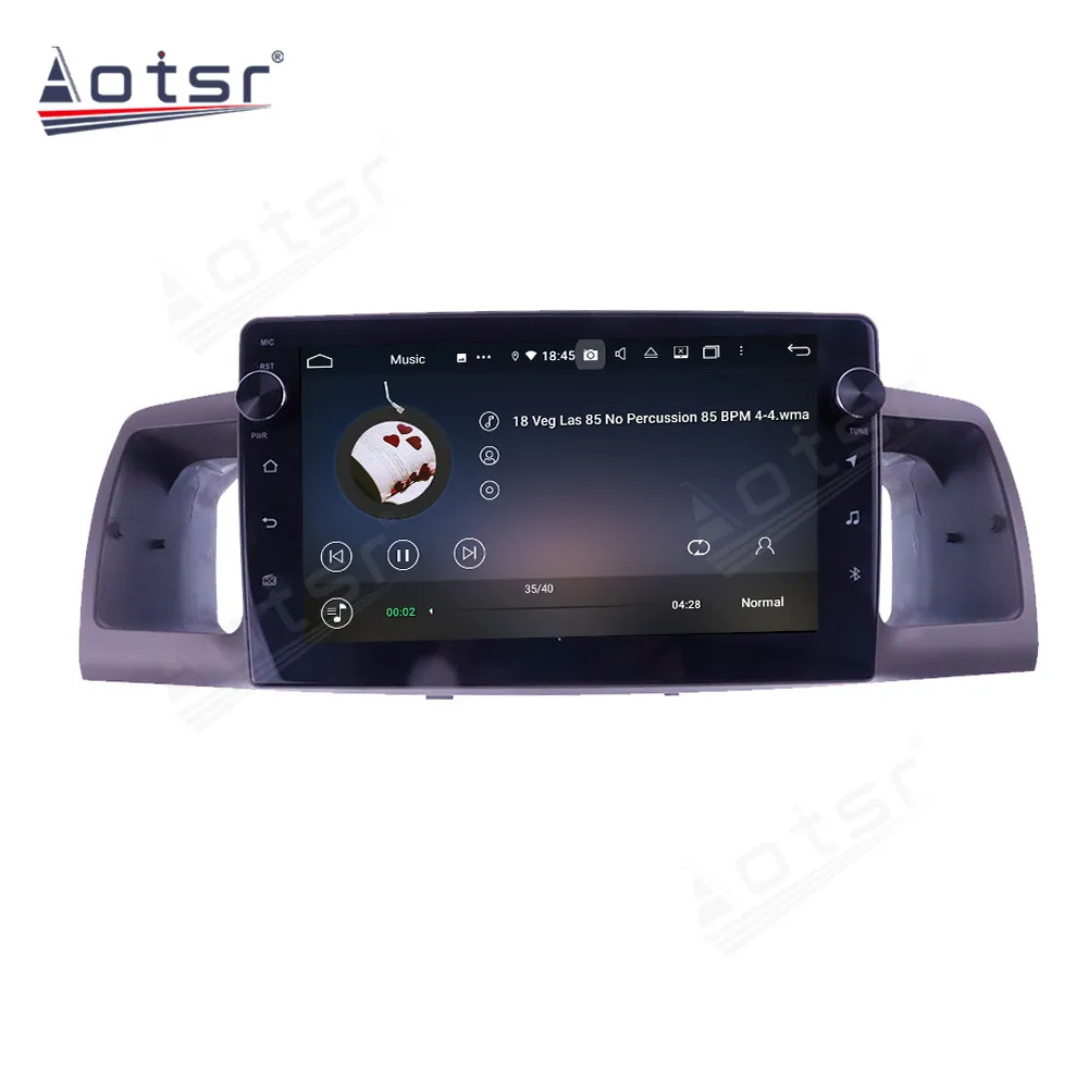 4+128G For Toyota Corolla2006 - 2013 Android ForTesla Screen Car Multimedia Player GPS Navigation Auto Stereo DSP Carplay Radio