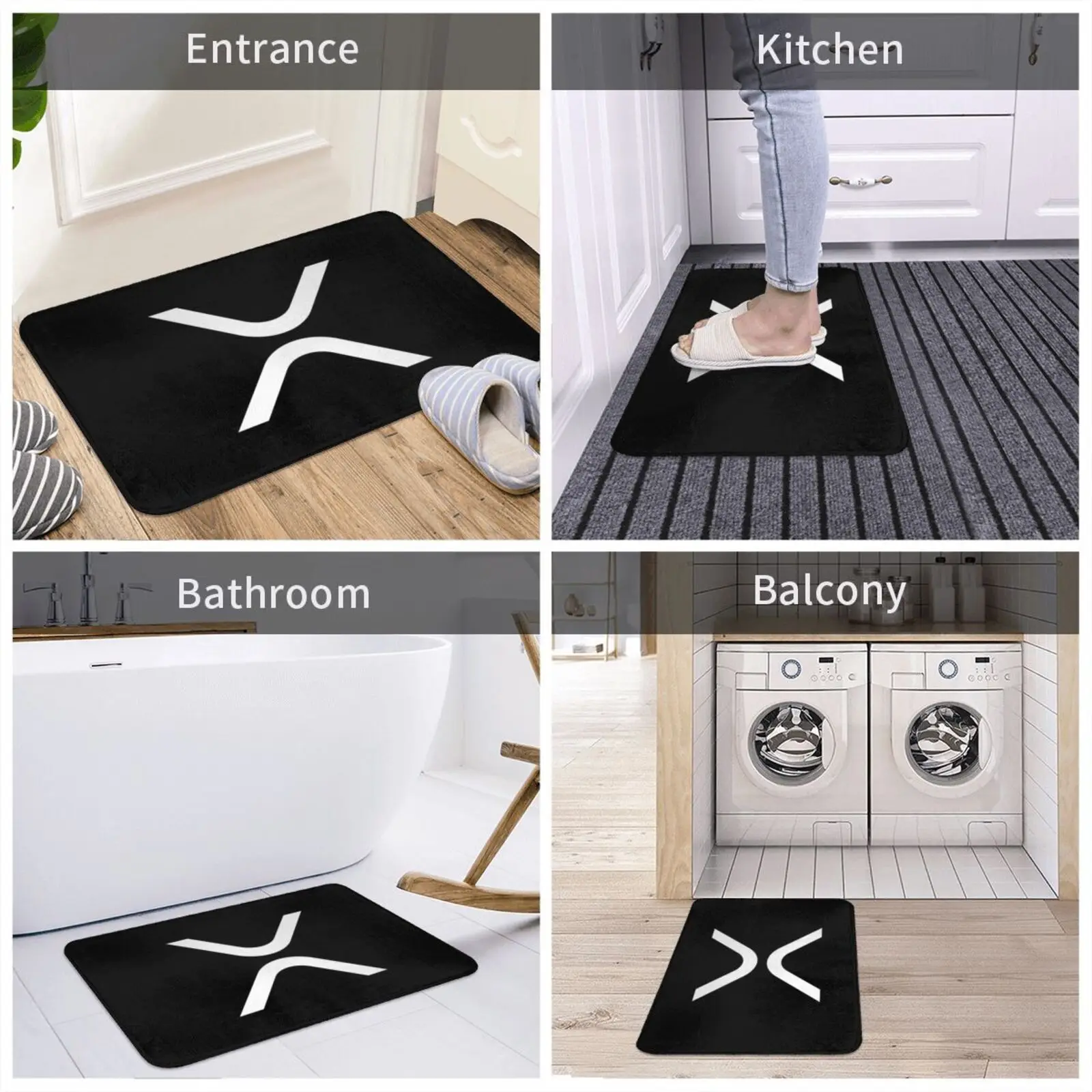 Xrp Entrance Door Mat Bath Mat Rug Xrp Xrapid Ripple Brad Garlinghouse David Schwartz Joelkatz Bearableguy123 Comex Quadrillion image 6