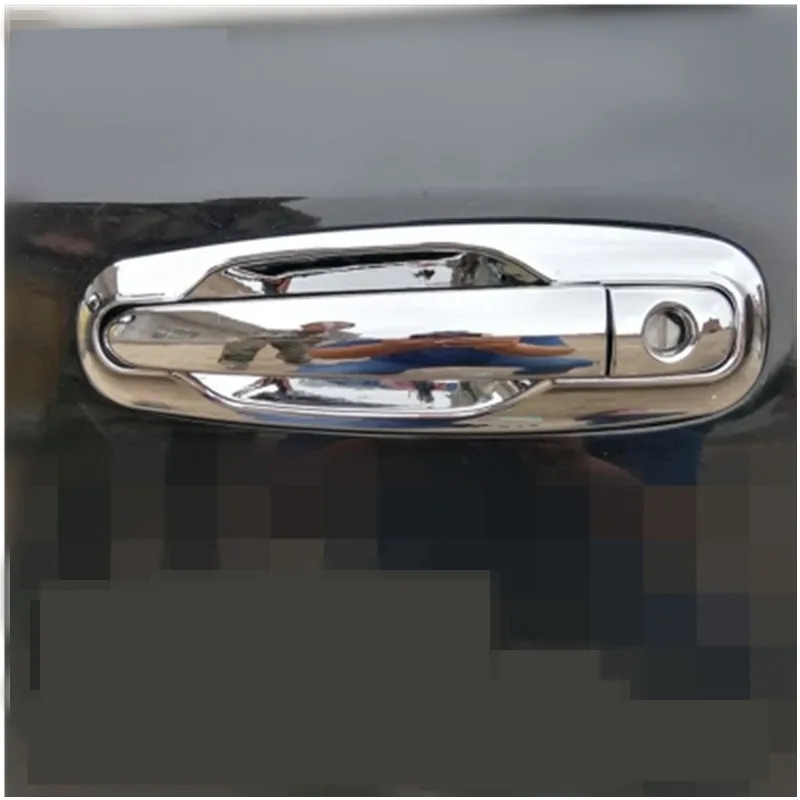 Chrome Exterior Door Handles Covers For Chevrolet Lacetti Optra Daewoo Nubira Suzuki Forenza Holden Viva Stickers Car Styling