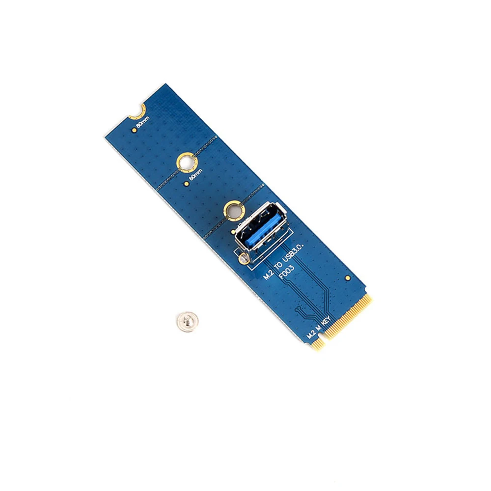 NGFF M.2 إلى USB 3.0 بطاقة نقل موسع M2 إلى USB3.0 محول محول PCI-E بطاقة الناهض للرسومات GPU التعدين التعدين