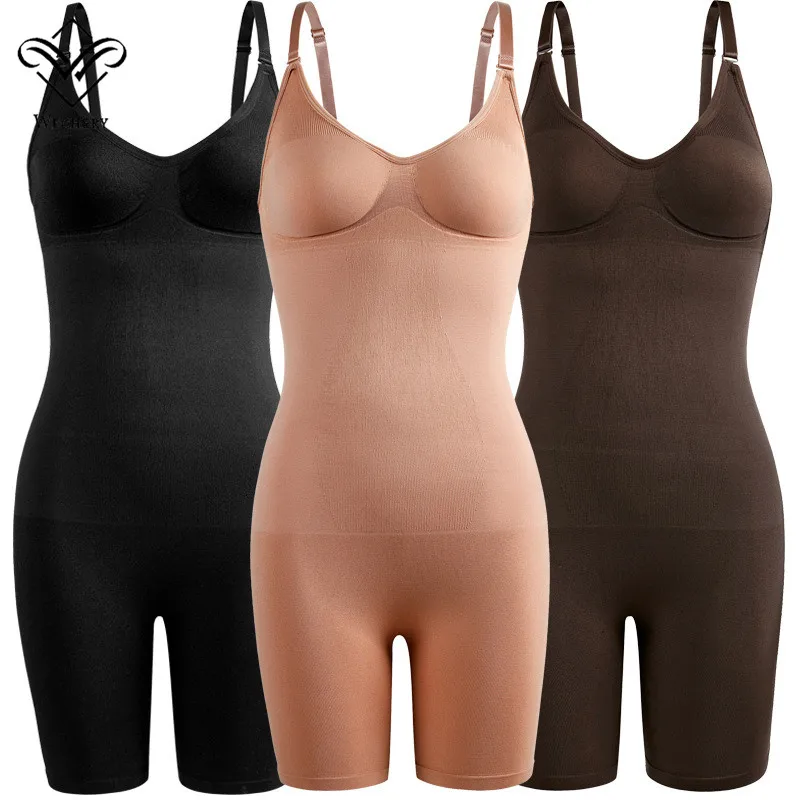 Jumpsuits For Women Underwear Sheath Flat Belly Woman Body Shapewear Waist Shapers Seamless Comfort Bodysuits