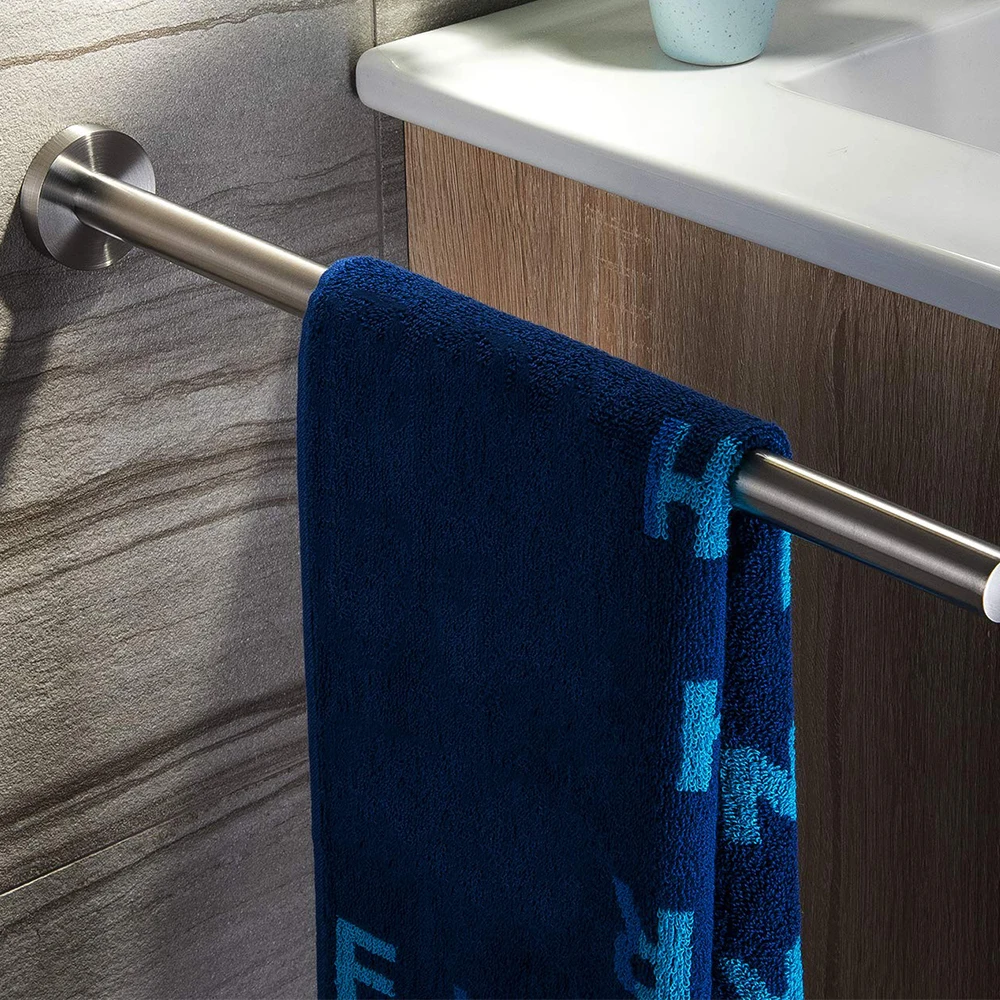 Towel Holder 40cm Stainless Steel Kitchen Bathroom Towel Holder for Towels Bar Rail Hanger Towel Rack