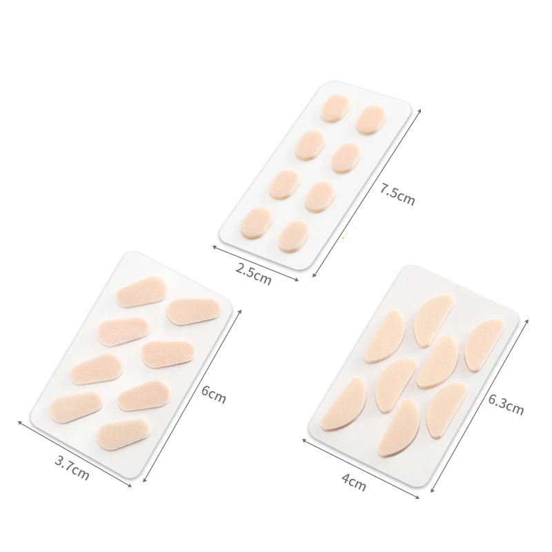 4Pairs/Lot Soft Anti-slip EVA Sponge Material Nose Pad For Glasses Eyeglasses Nose Pads For Sunglasses Eyewear Accessories