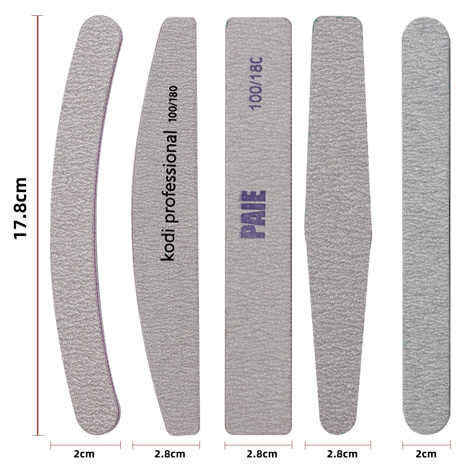 5/10/15 szt. Pilniczek do paznokci w kształcie półksiężyca, pilnik papierowy, pilnik szlifierski, pilniki polerskie, sprzęt do szlifowania paznokci, pilnik do manicure, narzędzia