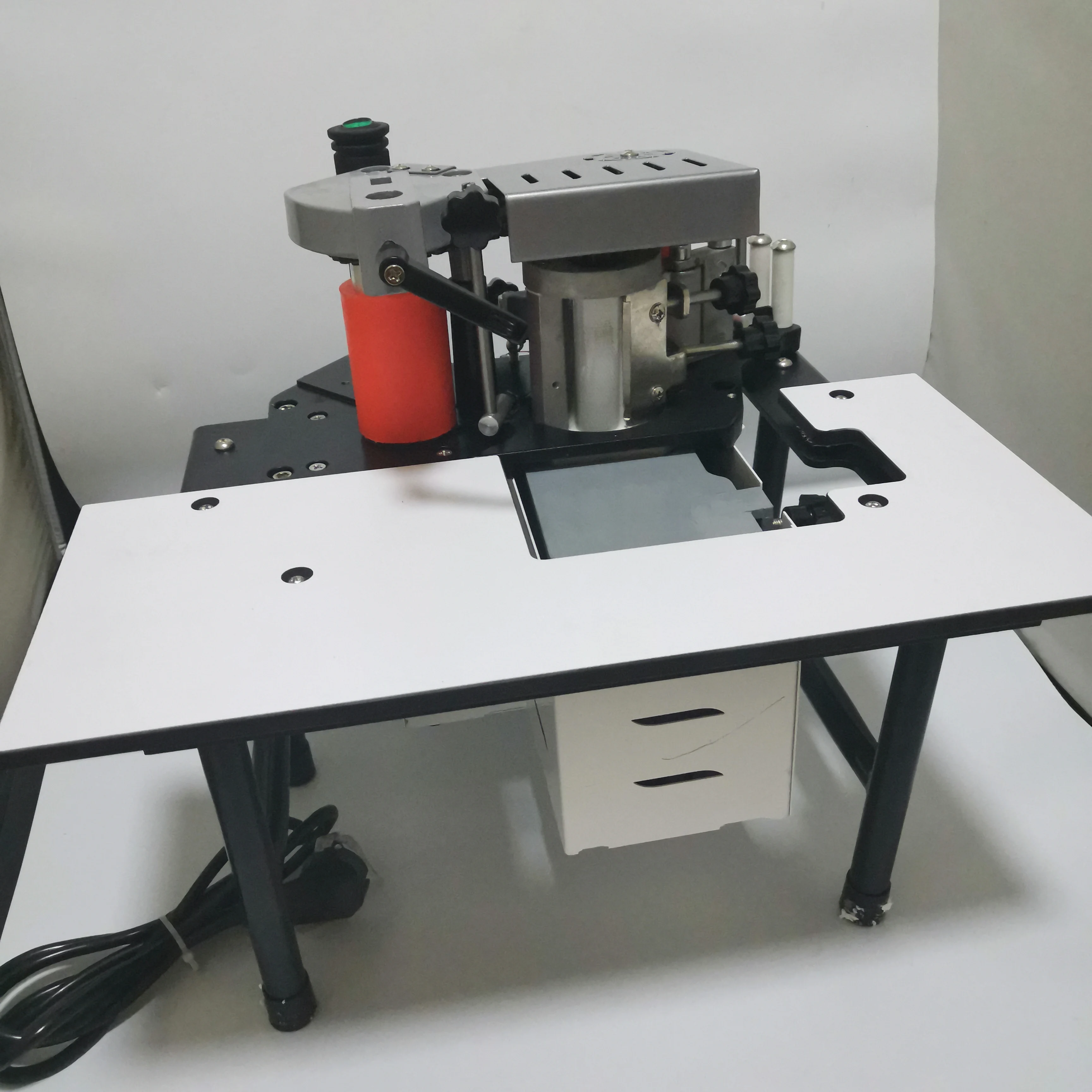 Double Side Gluing Portable Edge bander banding  machine  Woodworking  Edgebander  220V / 110V