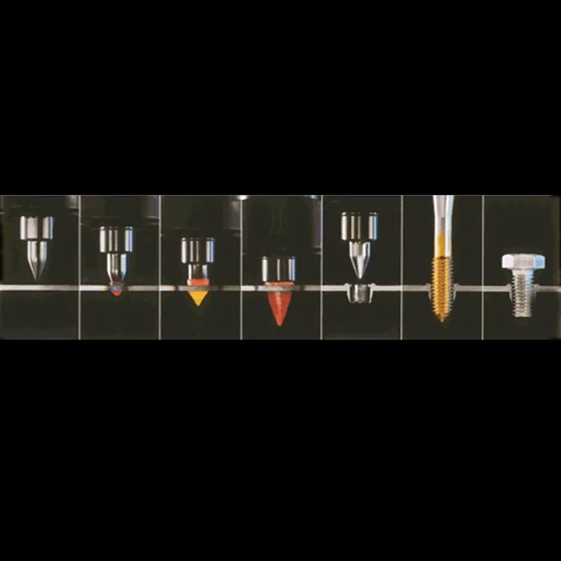 Imagem -05 - Fricção Térmica Quente Derretimento Curto Broca Buraco Carboneto Sólido Que Faz a Ferramenta m3 m4 m5 m6 m8 M10 M12 M14