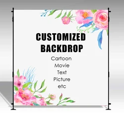 WHB Custom backdrop for photography birthday newborn baby shower party decoration background for photo customized