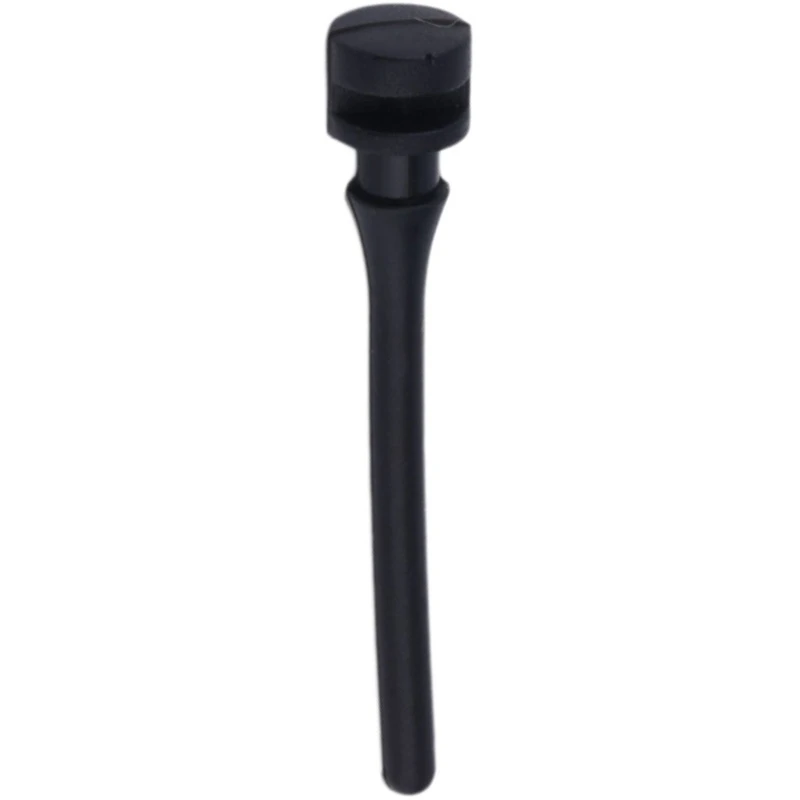 Tornillo de goma para ventilador de PC, remache de pasador de silicona, amortiguación de vibración de uñas, negro, 20 Uds.