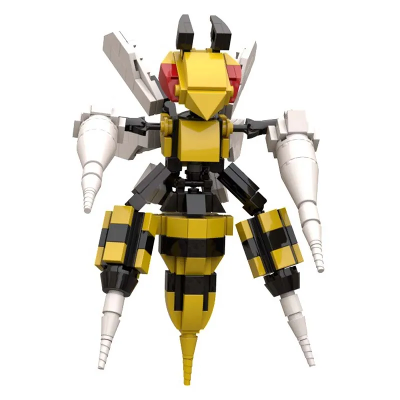 Poke Elves Beedrill Building Blocks Anime Figure Model Toys Action Figure покемон Cartoon Figure Dolls Toys For Children