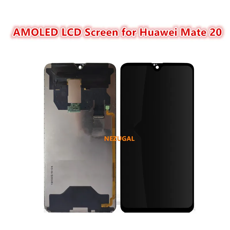 

AMOLED LCD Screen for Huawei Mate 20 LCD Display Digitizer Assembly Touch Display Apply to Huawei Mate 20 Display for HMA-L29