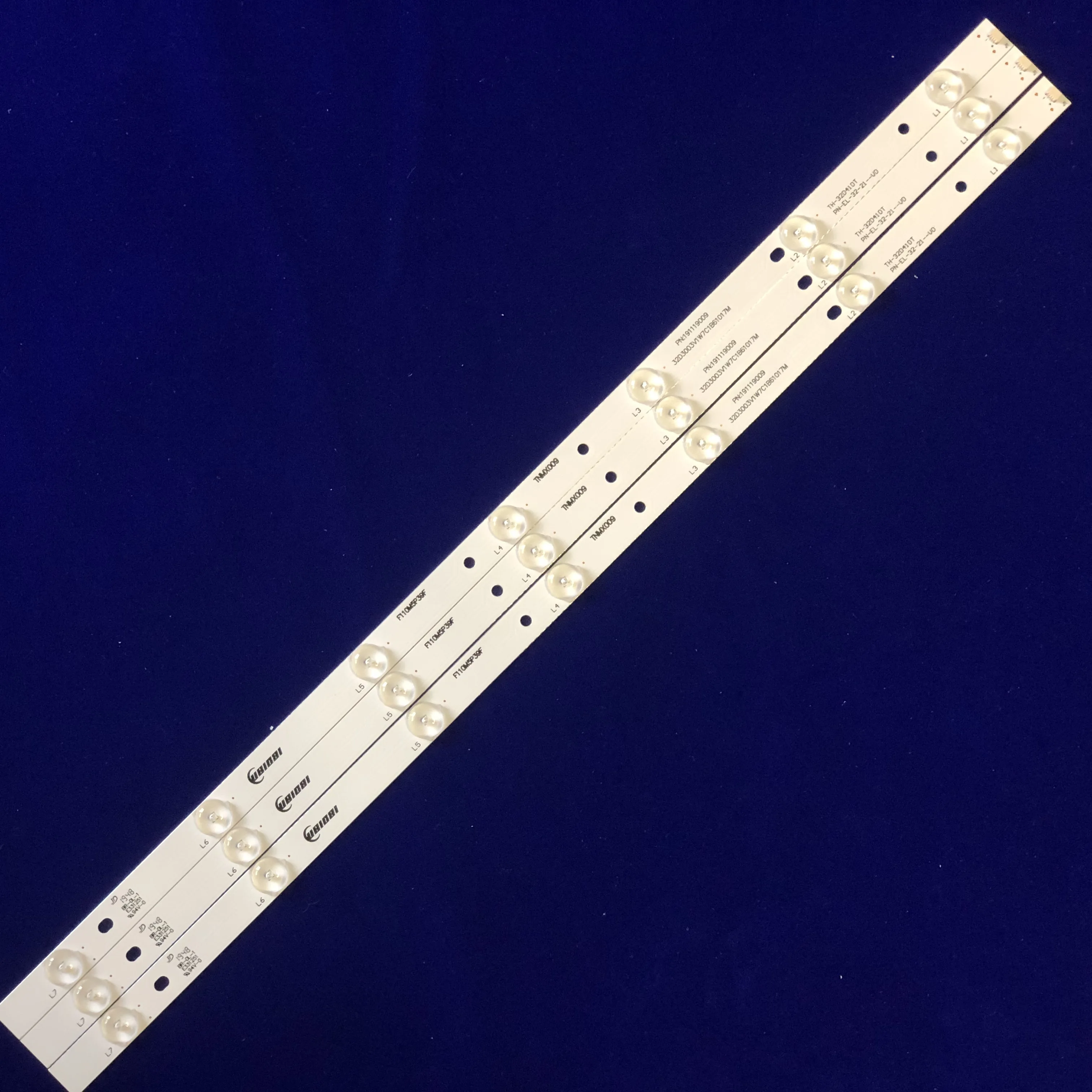 LED Backlight for TH-32D410T TX-32AR310 TX-32CS510B TX-32CSR510 TX-32CSW514S TX-32DS500B TX-32DS503E TX-32DSR500 PN-EL-32-21-V0