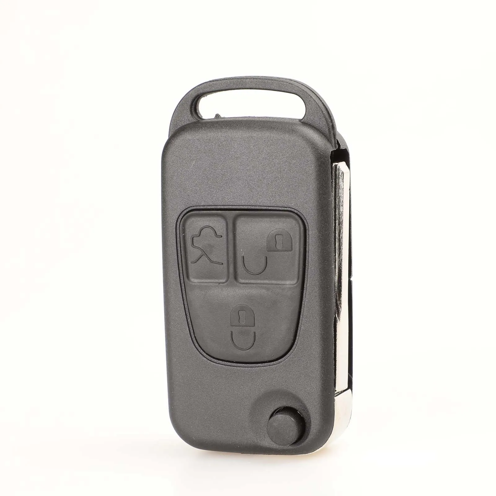 jingyuqin 1/2/3/4 Buttons Car Remote Folding Flid Key Shell Cover For Mercedes For Benz B200 A160 W124 W202 W210 HU39 HU64