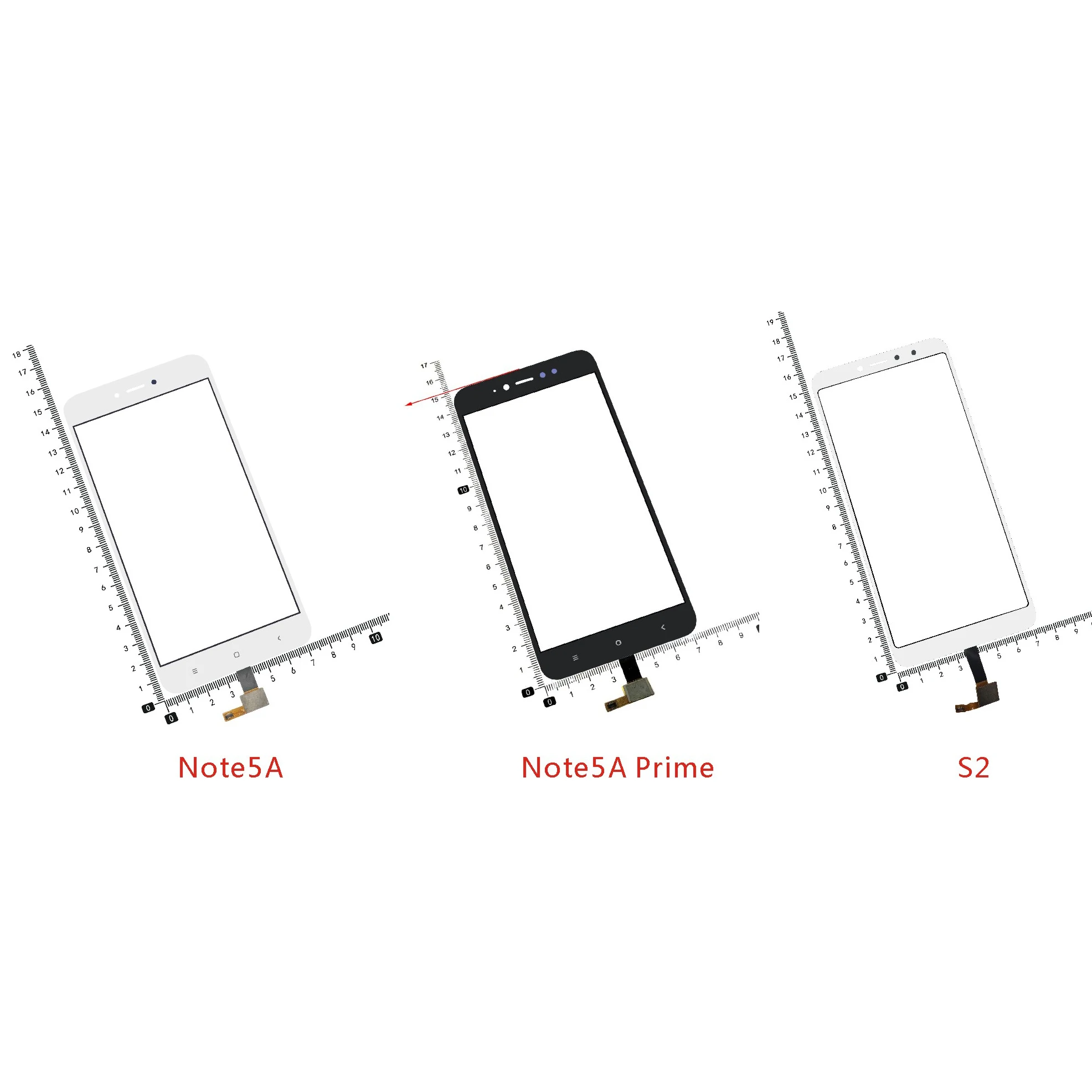 

Touch screen For Xiaomi Redmi Note 5A Note5A Prime Note5A Prime S2 S 2 Touch Screen Digitizer Sensor Glass Panel Replacement