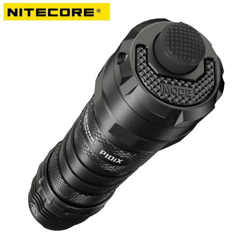 Nitecore P10iX 4000 Lumens Rechargeable Strong Light Tactical Waterproof Flashlight for Gear, Law Enforcement, Military