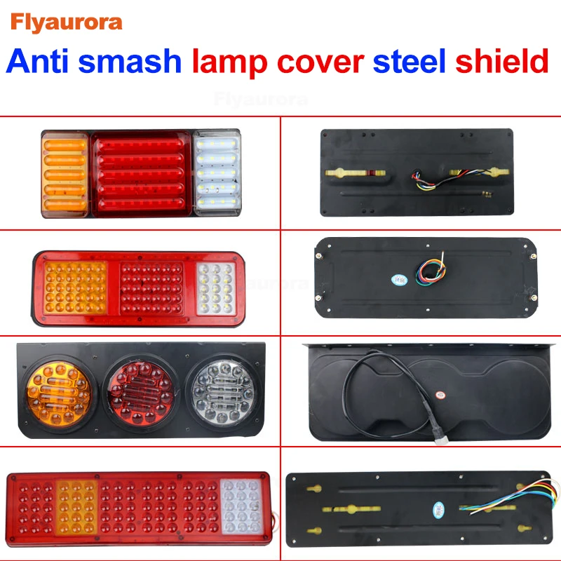 

2X 24V Truck led light Truck Rear Light Car Bus Trailer Tail Light Indicator Stop Reverse Lamp Reverse Taillight Waterproof IP68