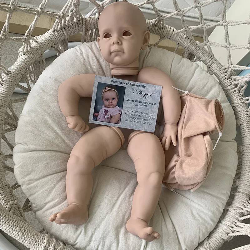 

23Inch Reborn Doll Kit Maggi with COA Limited Edition Popular Kit Soft Touch Vinyl Doll Kit Unpainted Unfinished Doll Parts