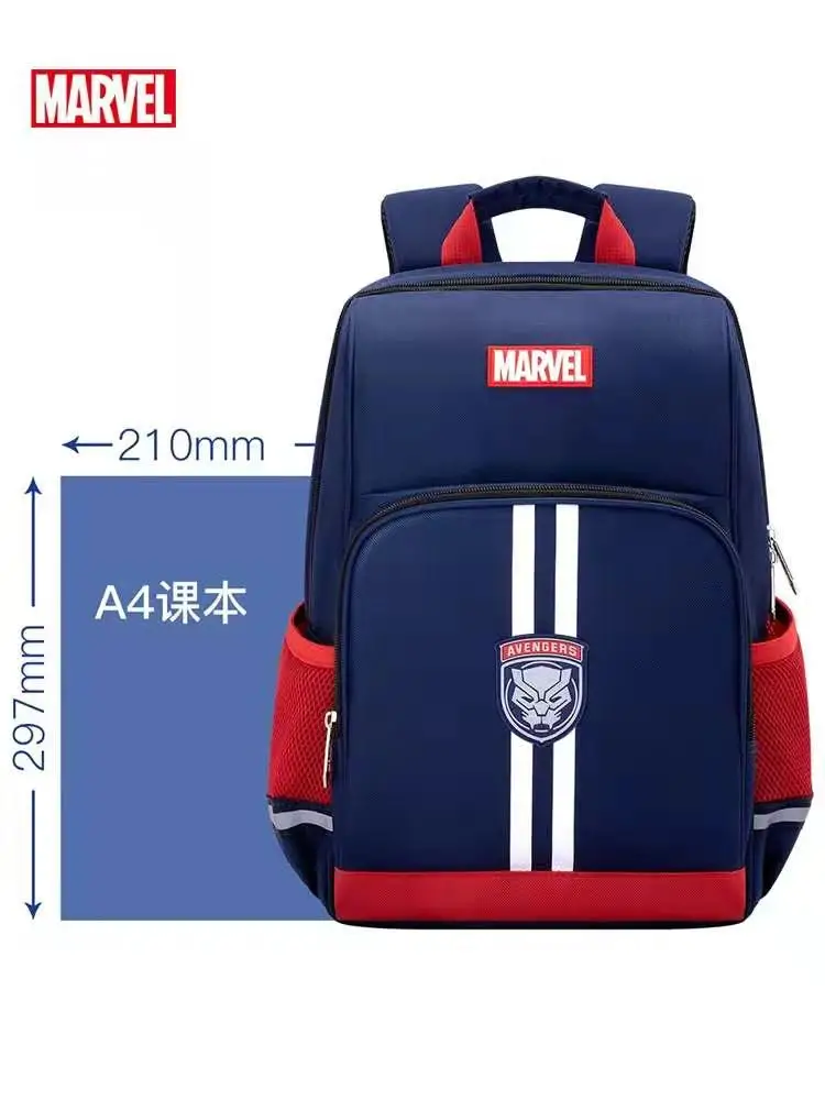 Disney New School Bags For Boys Primary Student Shoulder Orthopedic Backpack Captain America Spider Man Grade 1-5 Mochilas