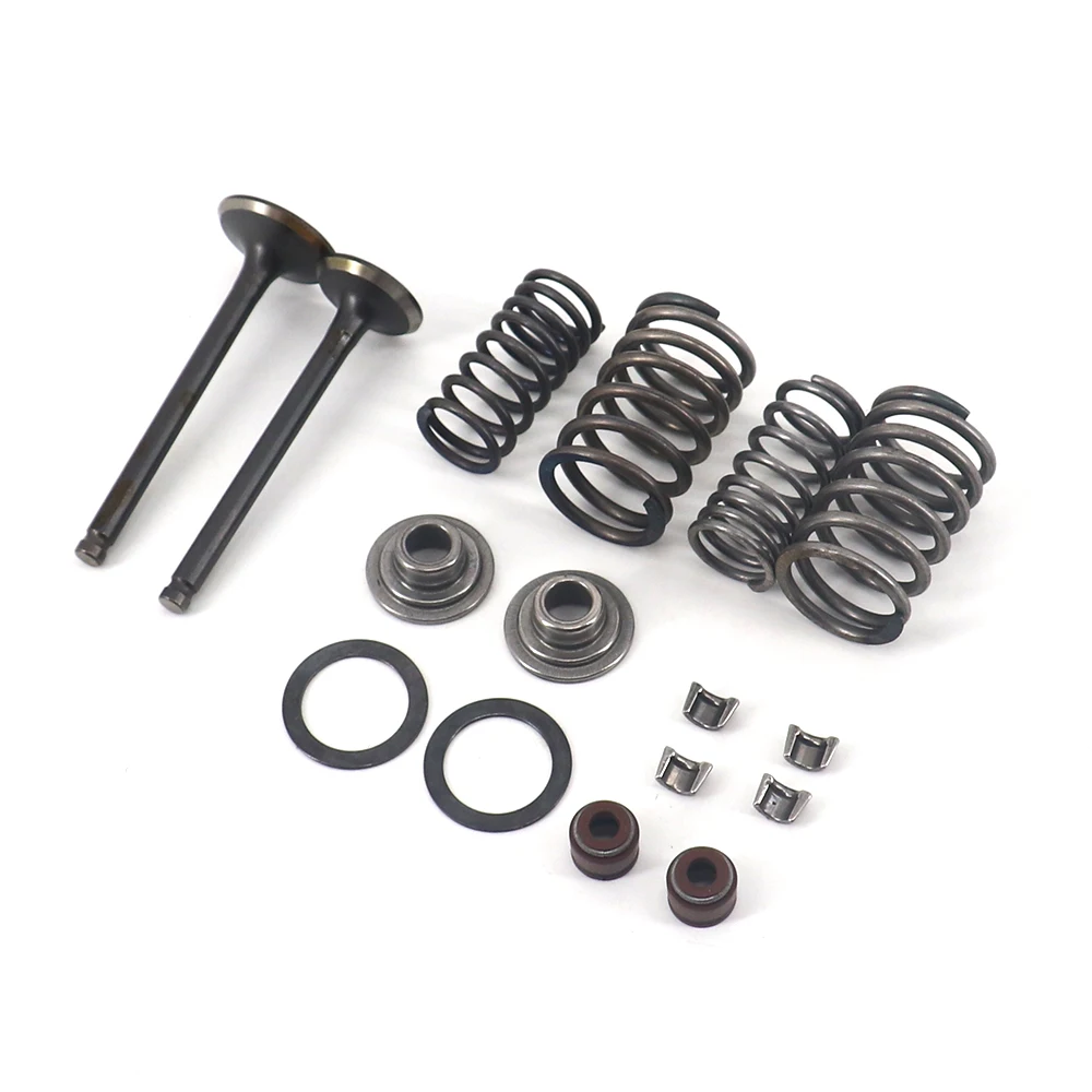 70 Valve Rebuild Kit Intake Exhaust Valves Springs For XL70 XR70 CRF70 ATC70 C70 CL70 CT70 SL70 70cc-90cc Cylinder Head