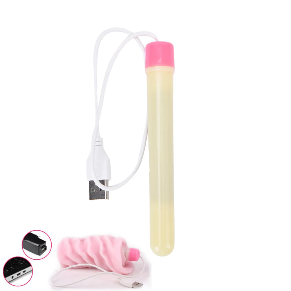 USB Heizung Rod Bar Masturbator Tasse Warme Stick Vagina Wärmer Taschenlampe Erotische Sex Spielzeug für Paare Erwachsene Produkte Sex-Shop