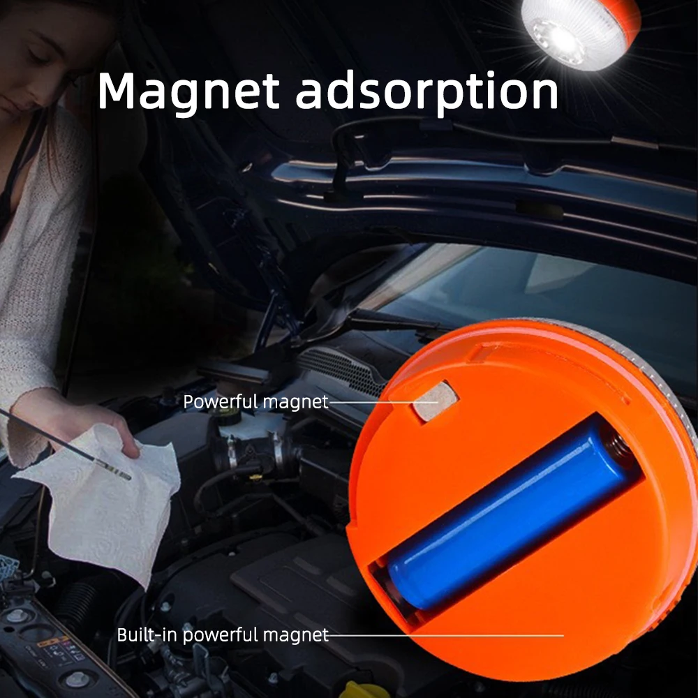 Notlicht v16 Homologiertes dgt-zugelassenes Auto-Notfallleuchte, wiederaufladbares magnetisches Induktions-Blitzlicht