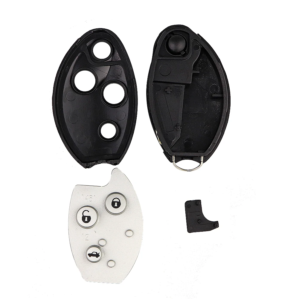 YIQIXIN 3 Button Remote Key Shell With Rubber Pad For Citroen C3 C4 C5 C6 Saxo Xsara Picasso Berlingo Car Key Case Blade No Logo