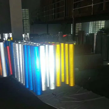 Film réfléchissant d'ingénierie de microprisme EGP, Film réfléchissant auto-adhésif PET pour panneaux de signalisation routière, Films réfléchissants de classe II