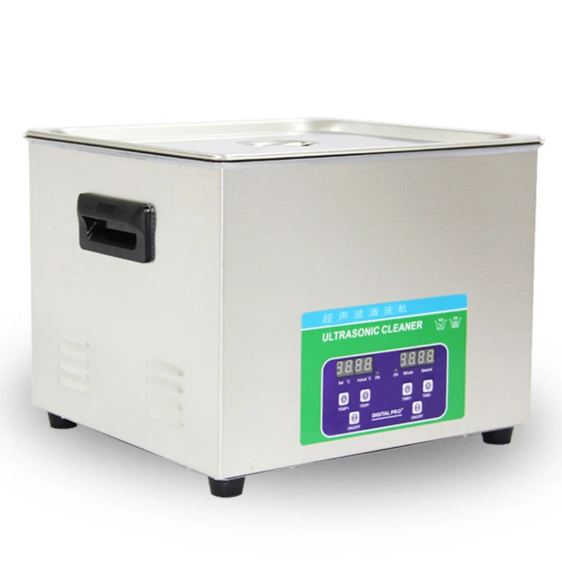 KM-615C Ultrasonic Cleaning Machine 15L Capacity Small Industrial Ultrasonic Cleaning Machine Hardware Ultrasonic Clean Washer