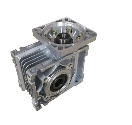 Boîte de vitesses à vis sans fin pour moteur pas à pas NEMA 23 ou moteur CC 57mm, arbre d'entrée de 11mm, RV030, 5:1-80:1, NMRV030