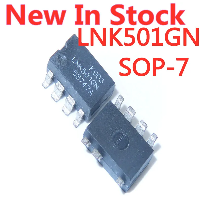 

5PCS/LOT LNK501GN LNK501 SOP-7 SMD power chip In Stock NEW original IC