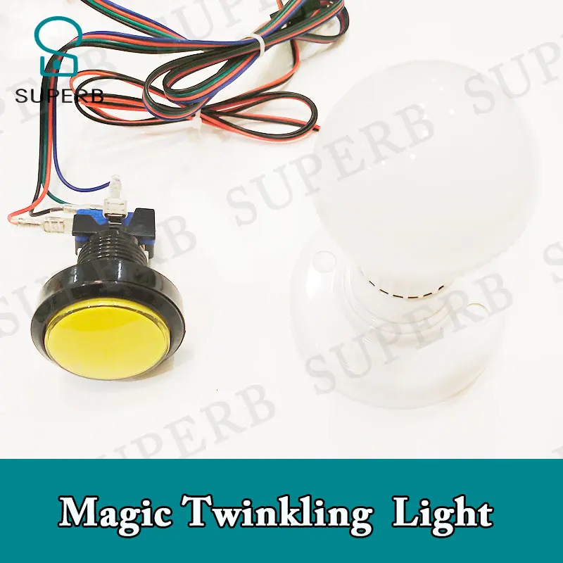 Superb Escape Room Props ปริศนาแสงค้นหารหัสผ่านมายากลแสงแวววาวกระพริบค้นหาเบาะแสงหลอดไฟ