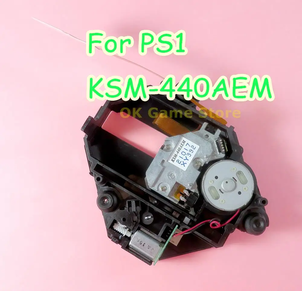 1pc/lot Original KSM-440AEM Laser Lens For PS1 Optical Pickup KSM 440AEM KSM440AEM For Sony PlayStation PS1 Console