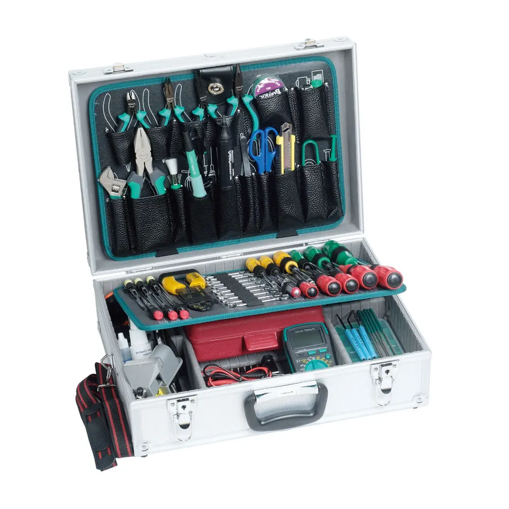 68 Stuk Elektricien Tool Set Circuit Elektrische Reparatie Tang Socket Schroevendraaier Isolatie Puller Elektricien Tool